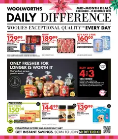 Woolworths specials catalogue – valid from 08.12.2025