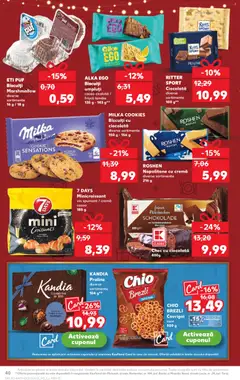 Kaufland RO Akciós újság - amely érvényes a következő dátumtól: 17.12.2025 | Oldal: 40 | Termékek: Praliné