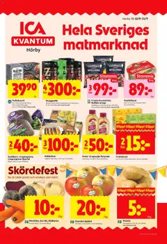 ICA Kvantum - Hörby - Förhandsvisning av reklamblad från butik ICA Kvantum aktuell från 15.09.2025