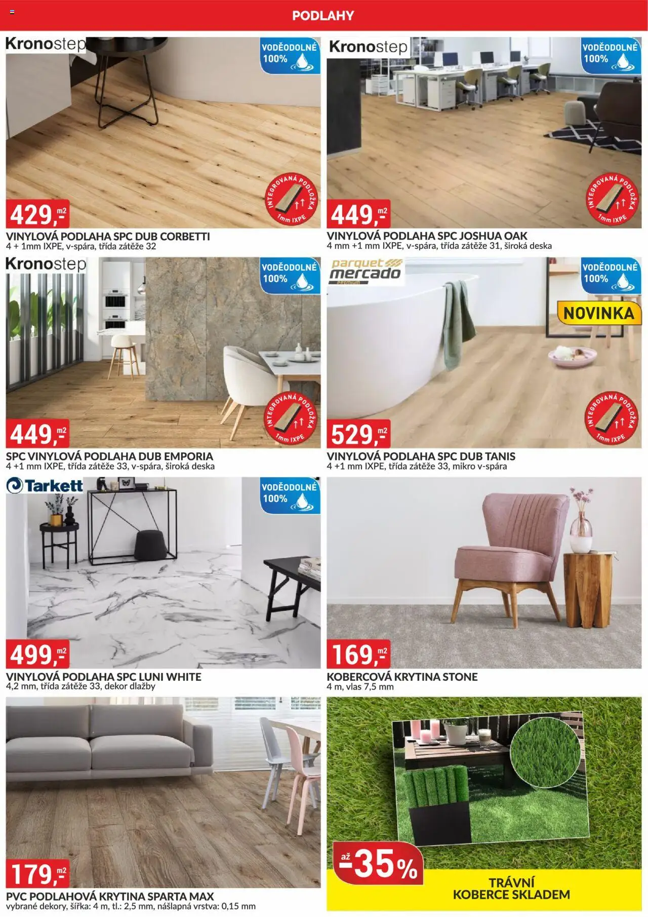 BAUMAX leták - Cheb, Otvice, Plzeň od 01.08.2025 | Strana: 14 | Produkty: Koberce