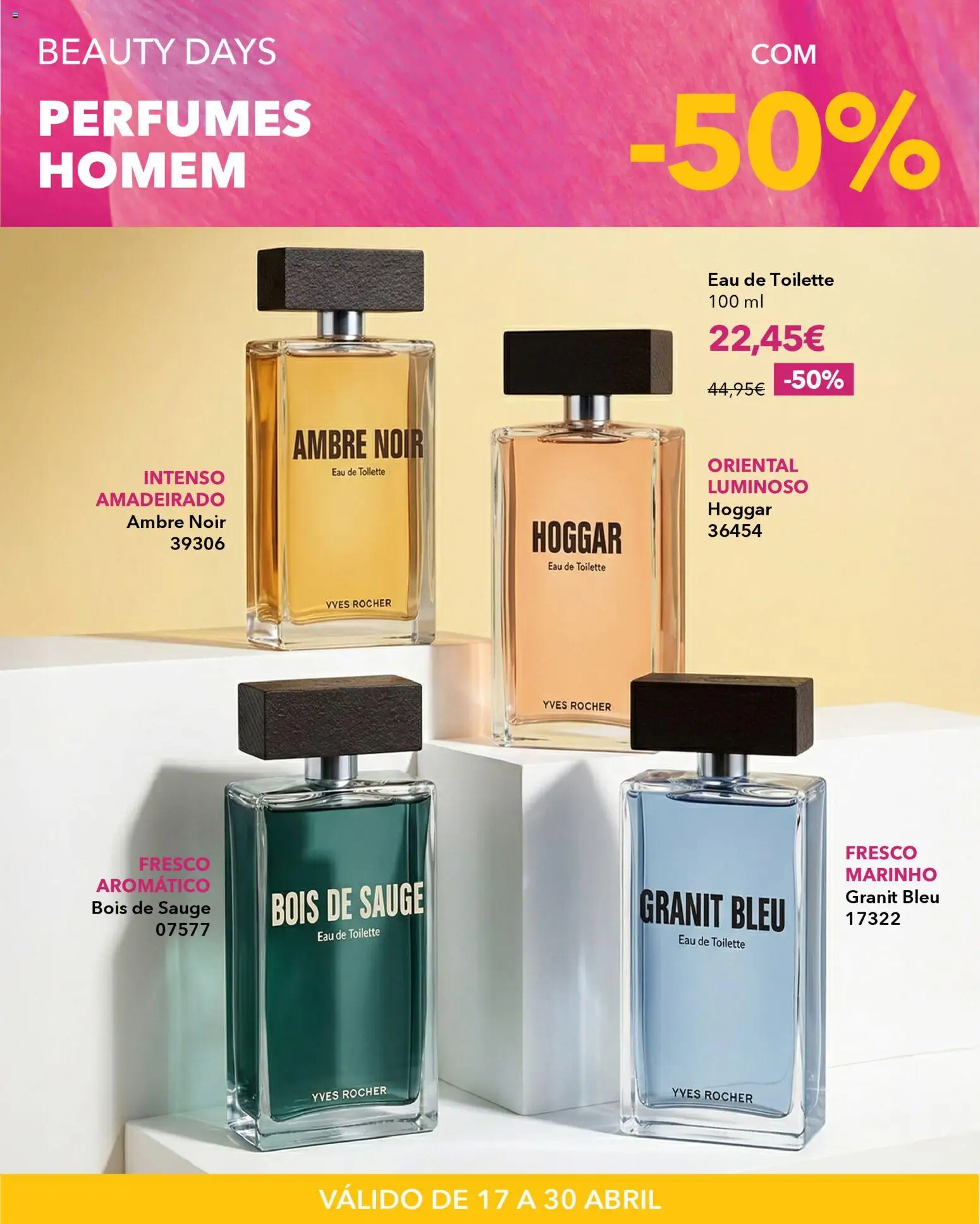 Yves Rocher Beauty days  │ válido de 17.04.2026 | Página: 11 | Produtos: Perfumes, Eau de toilette