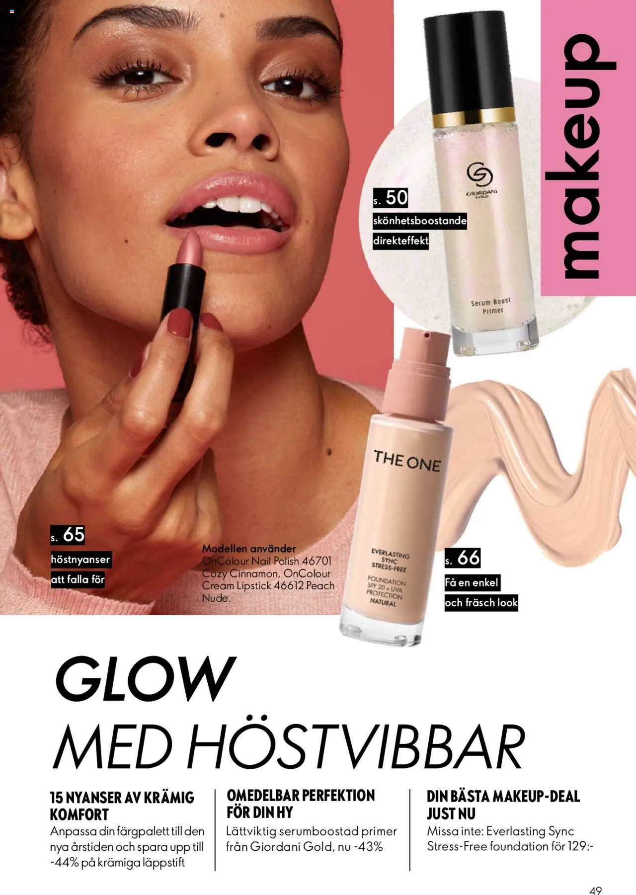 Oriflame reklamblad aktuell från 14.09.2025 | Sida: 49