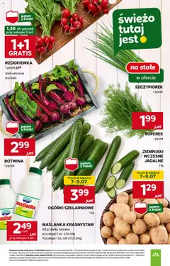 Stokrotka Gazetka od 03.07.2025 | Strona: 3 | Produkty: Koperek, Maślanka, Ogórki, Ziemniaki