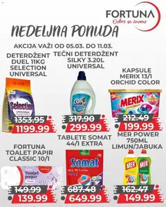 Fortuna Market katalog Nedelnja ponuda - pregled Fortuna Market kataloga - važi od 05.03.2026 | Strana: 11