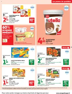  | Page: 13 | Produits: Chorizo, Poireaux, Cônes, Nutella