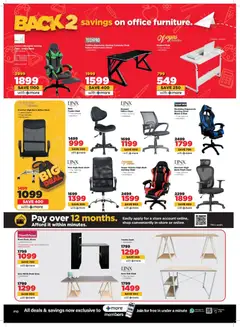 HiFi Corp specials catalogue – valid from 04.02.2026 | Page: 10 | Products: Computer, Desk, Frame, Chair