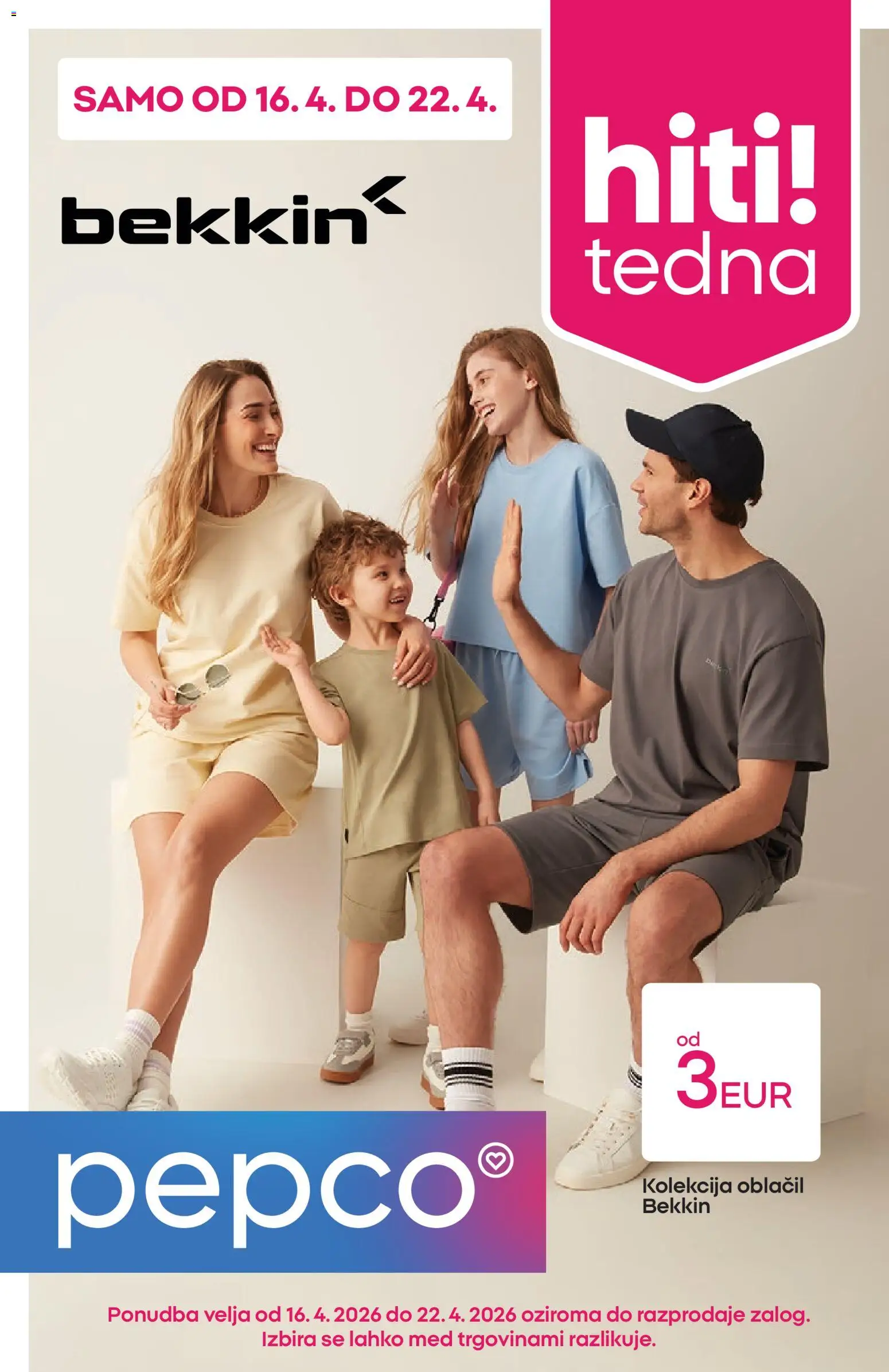 Novi Pepco katalog ponudbe – veljaven od 16.04.2026 | Stran: 1