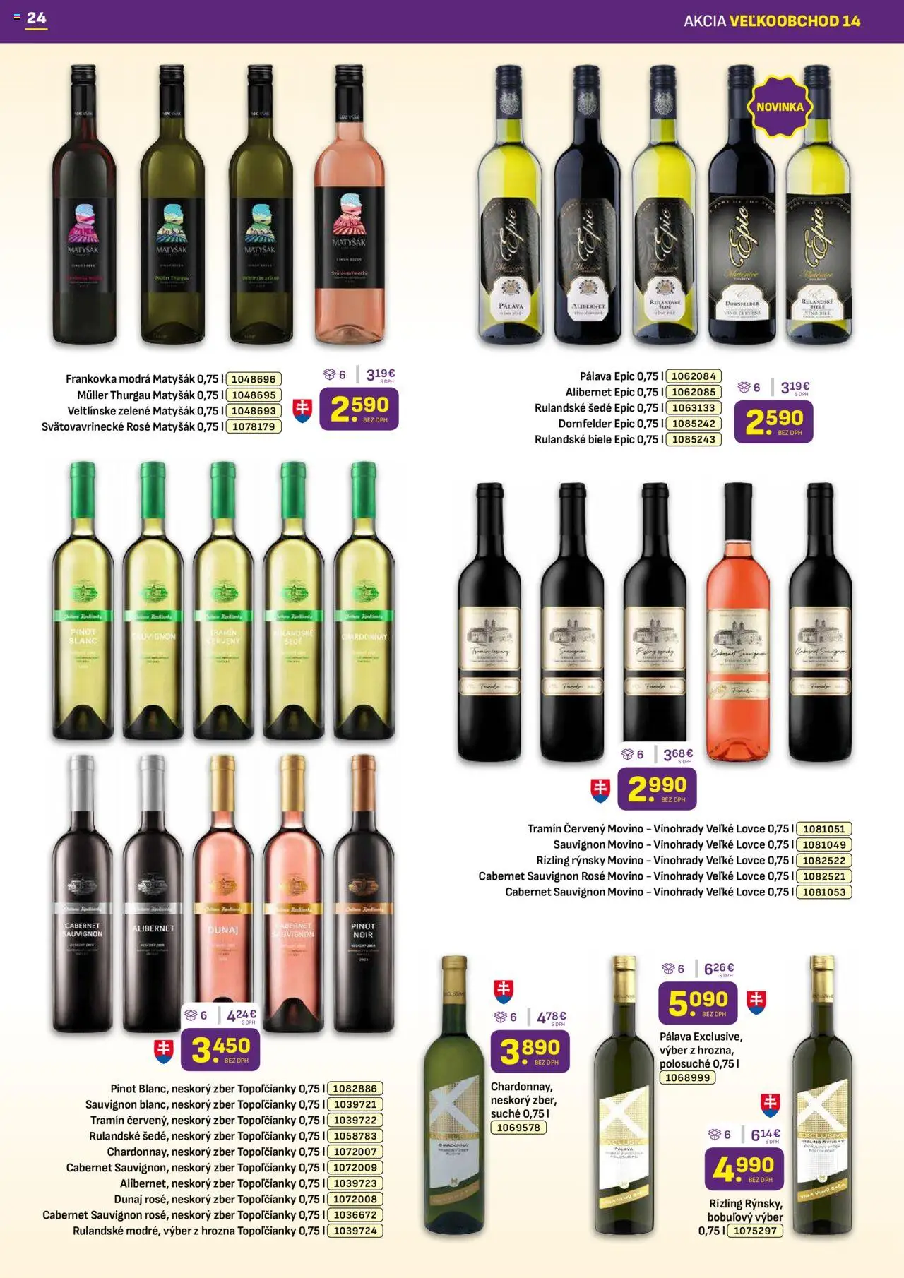 Libex leták │ platný od 14.07.2025 | Strana: 24 | Produkty: Víno
