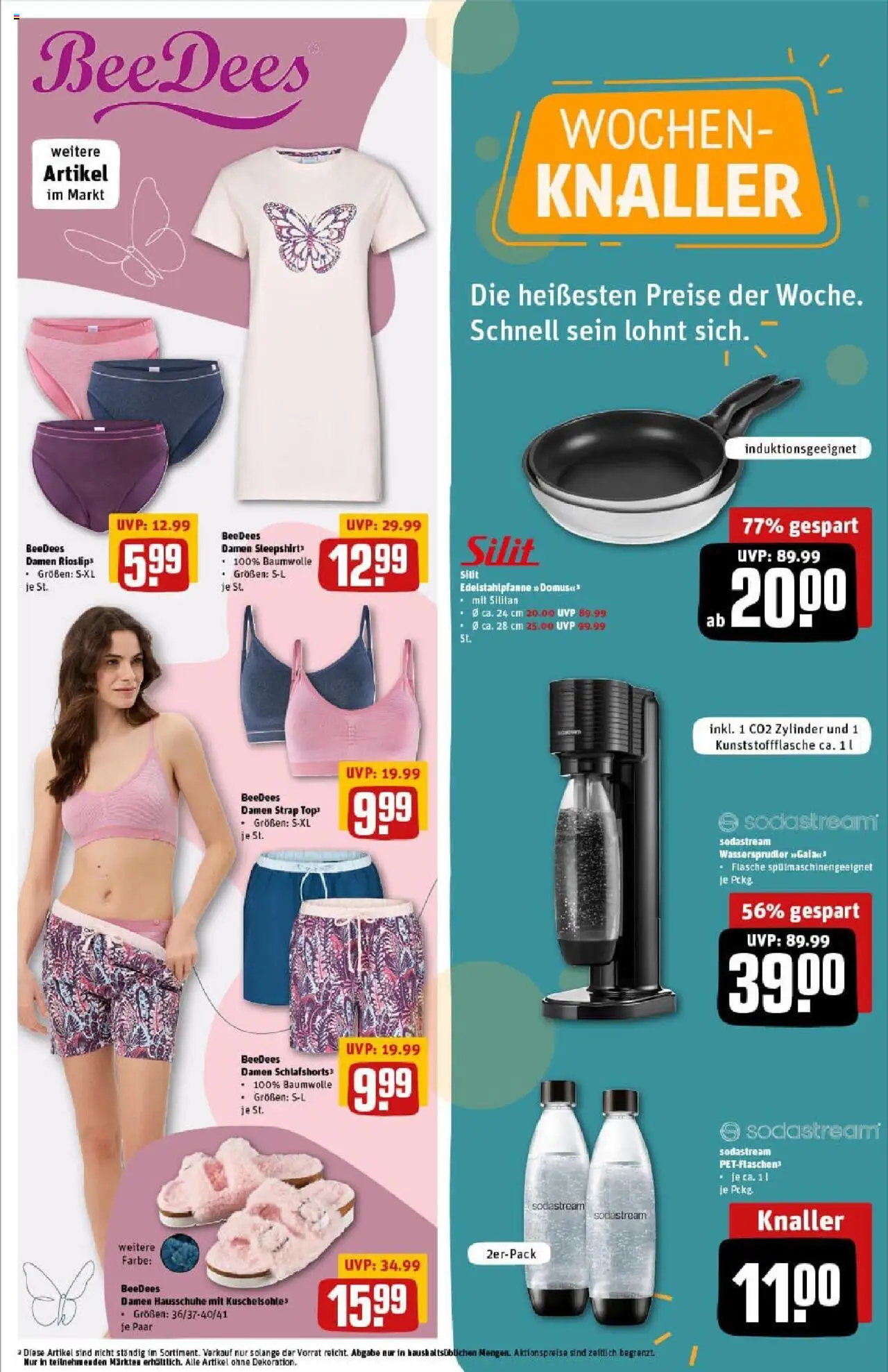 Rewe prospekt Elsterwerda	 - gültig ab dem 24.08.2025 | Seite: 35 | Produkte: Top, Hausschuhe, Sodastream