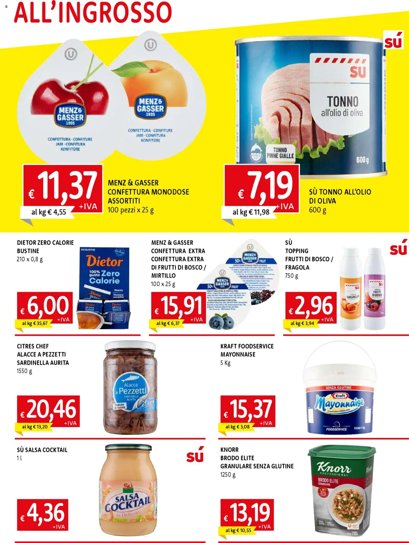 Volantino Galassia del 26.03.2026 | Pagina: 5 | Prodotti: Salsa, Pinne, Mirtilli, Tonno