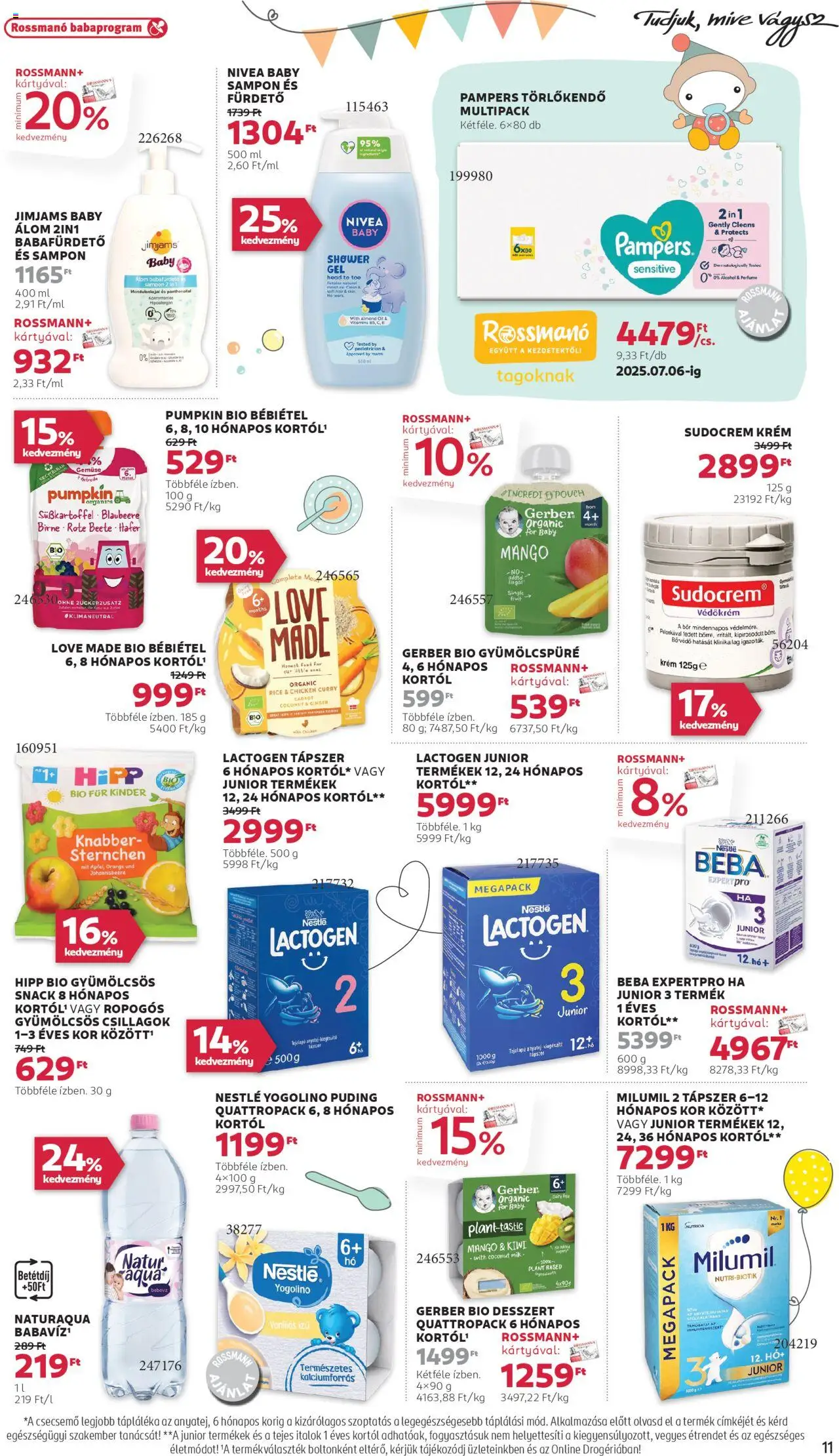 Rossmann akciós ujság - amely érvényes a következő dátumtól: 02.06.2025 | Oldal: 13 | Termékek: Pampers, Törlőkendő, Bor, Mangó