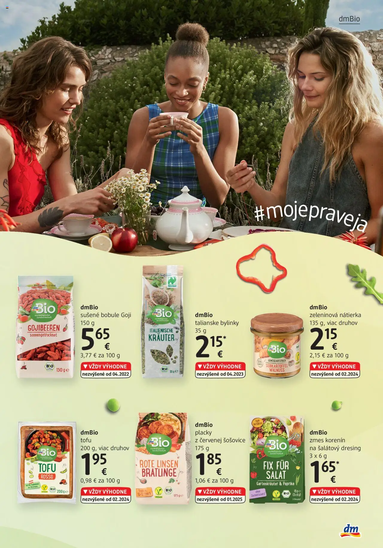 dm drogerie Journal Júl 2025 │ platný od 01.07.2025 | Strana: 25 | Produkty: Paprika, Tofu, Šalát