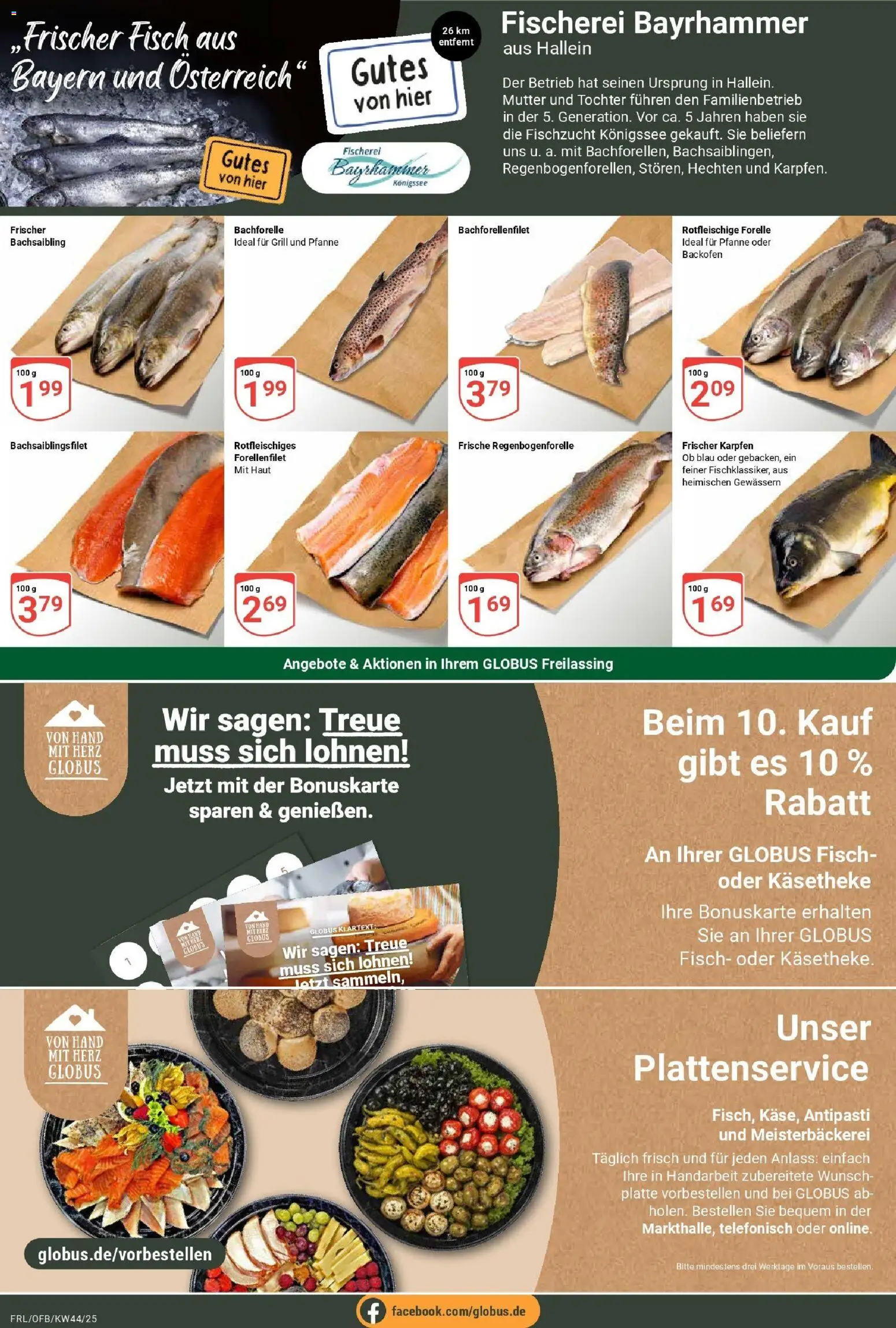 Globus prospekt Freilassing	 – gültig ab 26.10.2025 | Seite: 8 | Produkte: Grill, Fisch, Backofen