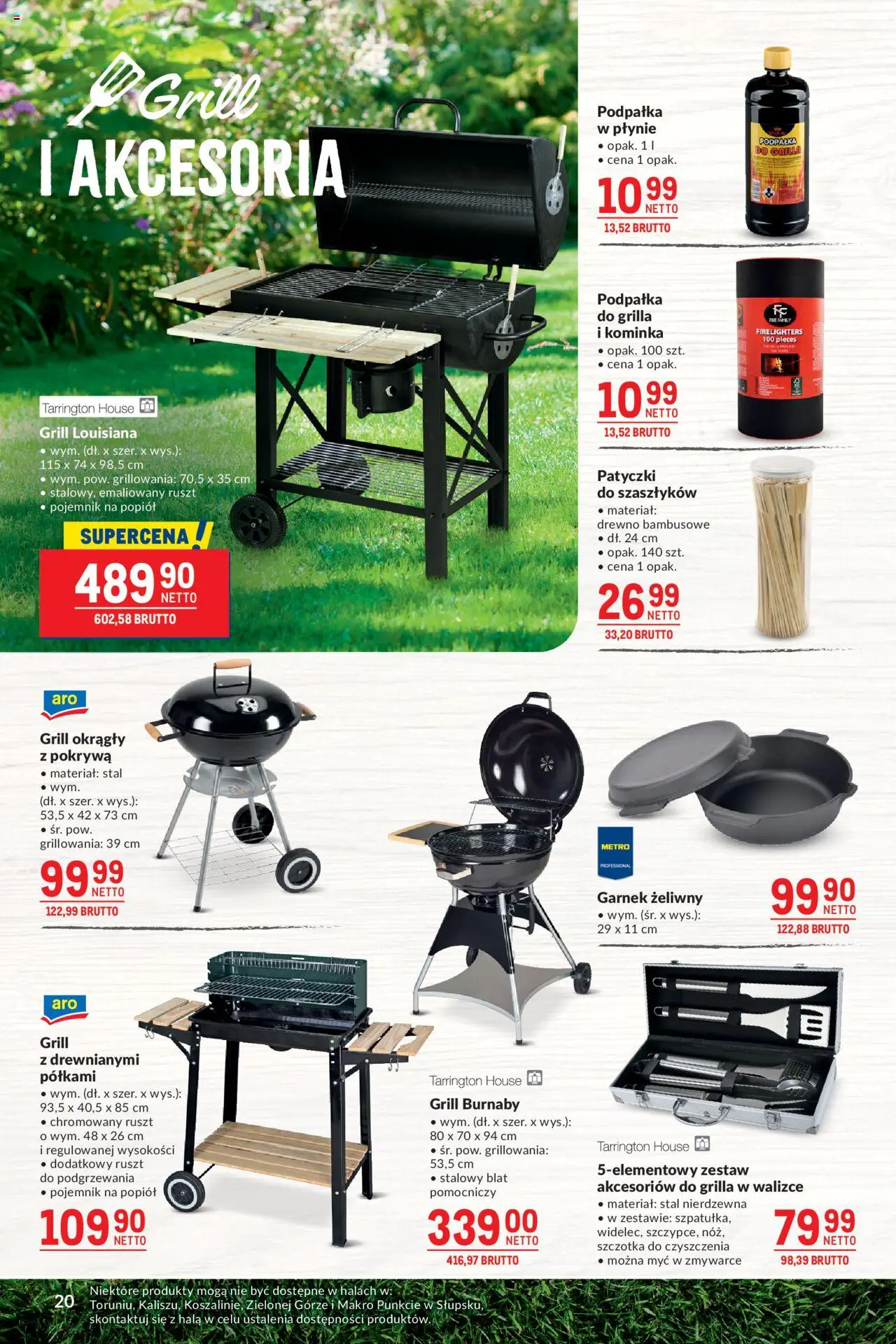 Makro Gazetka - Smakuj chwile z pysznym grillem od 27.05.2025 | Strona: 20 | Produkty: Grill, Garnek, Ruszt, Szczotka