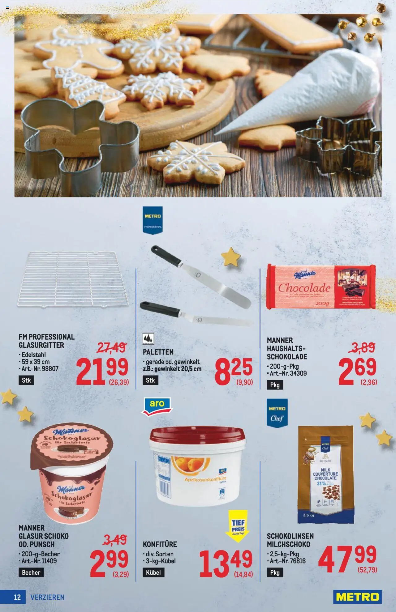 Metro Backen Spezial gültig ab 16.10.2025 | Seite: 12 | Produkte: Schokolade