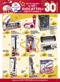 Anteprima del volantino Il Gigante Il regno dei giocattoli catalogo valido a partire dal 04.12.2025 | Pagina: 31