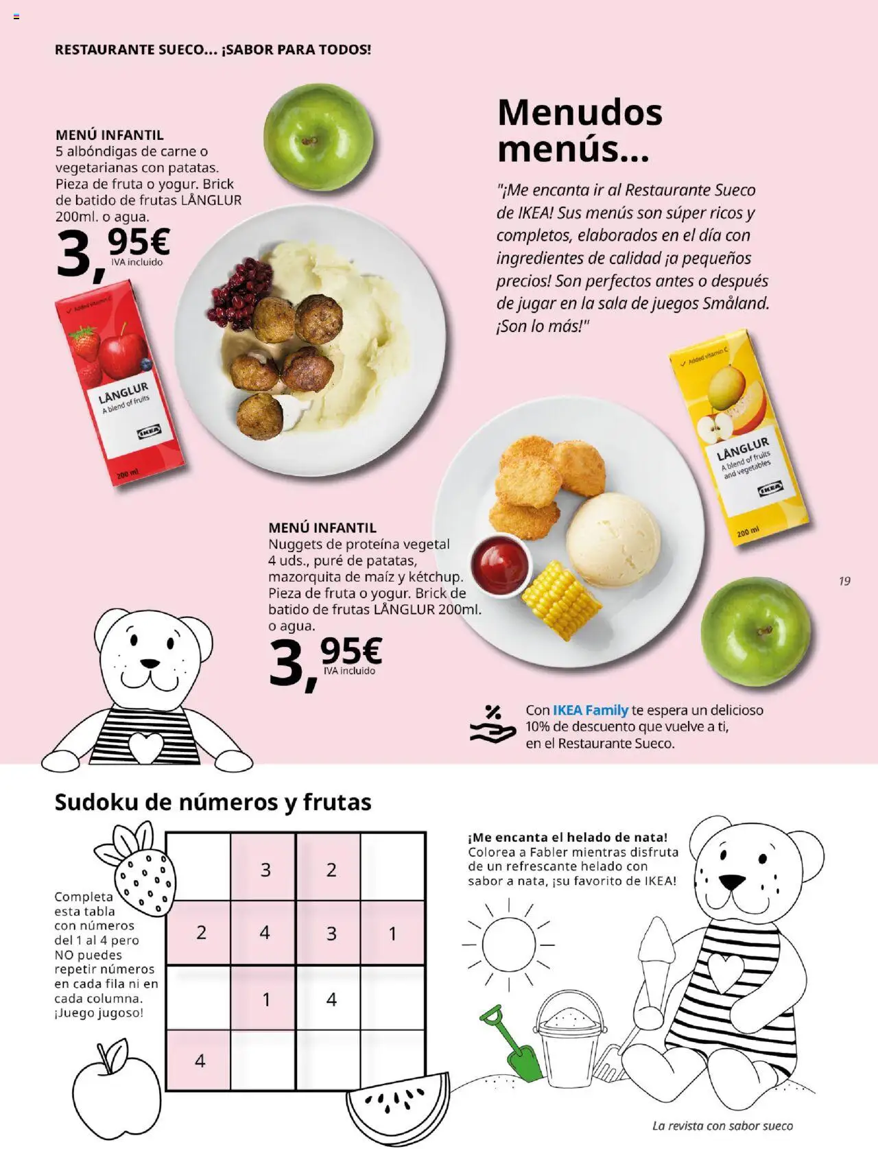 Catálogo IKEA Fika │ válido desde el 01.07.2025 | Página: 19 | Productos: Κρεμάστρα, Té, Helado, Nuggets