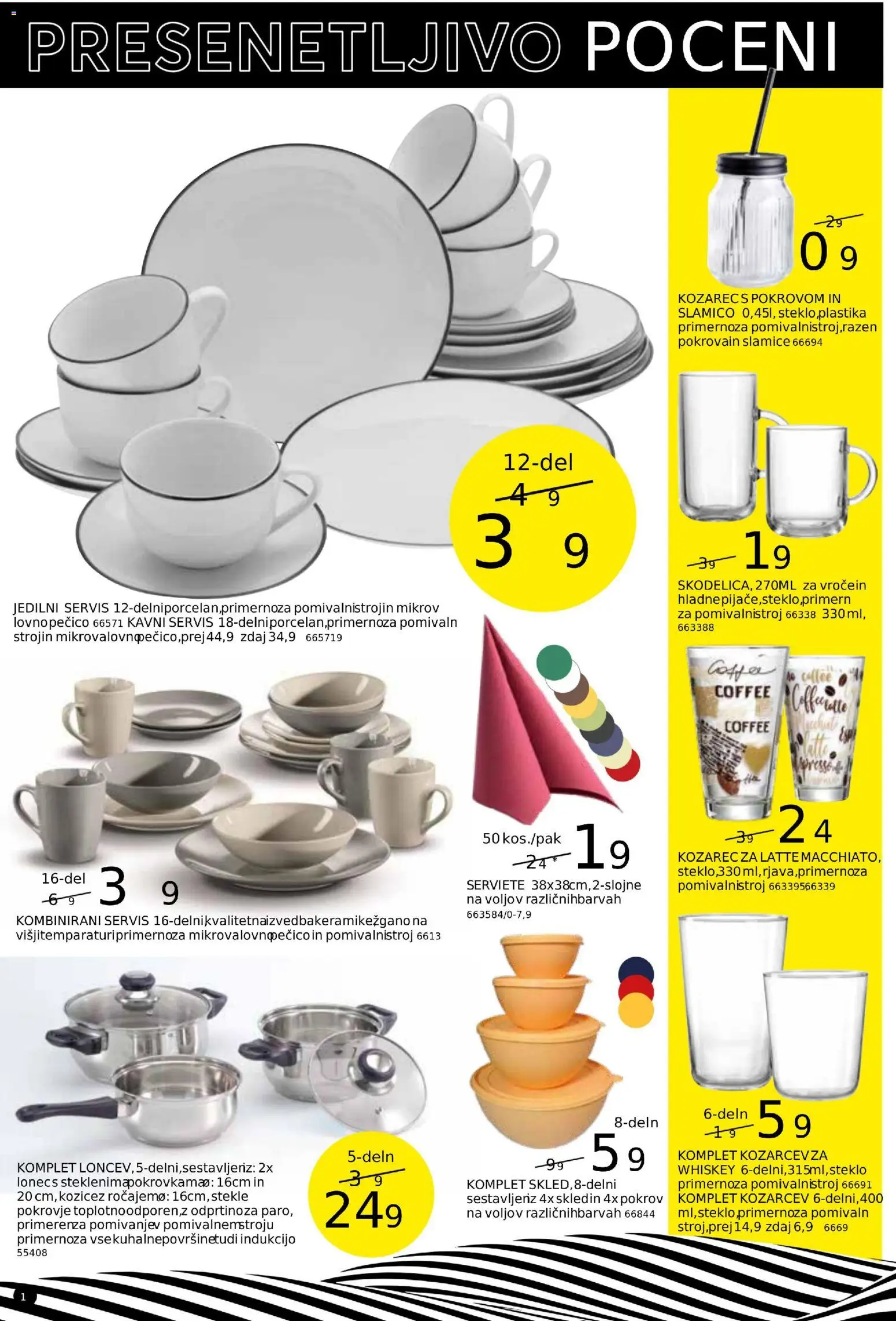 Novi Dipo katalog ponudbe – veljaven od 05.11.2025 | Stran: 11 | Izdelki: Kozarec