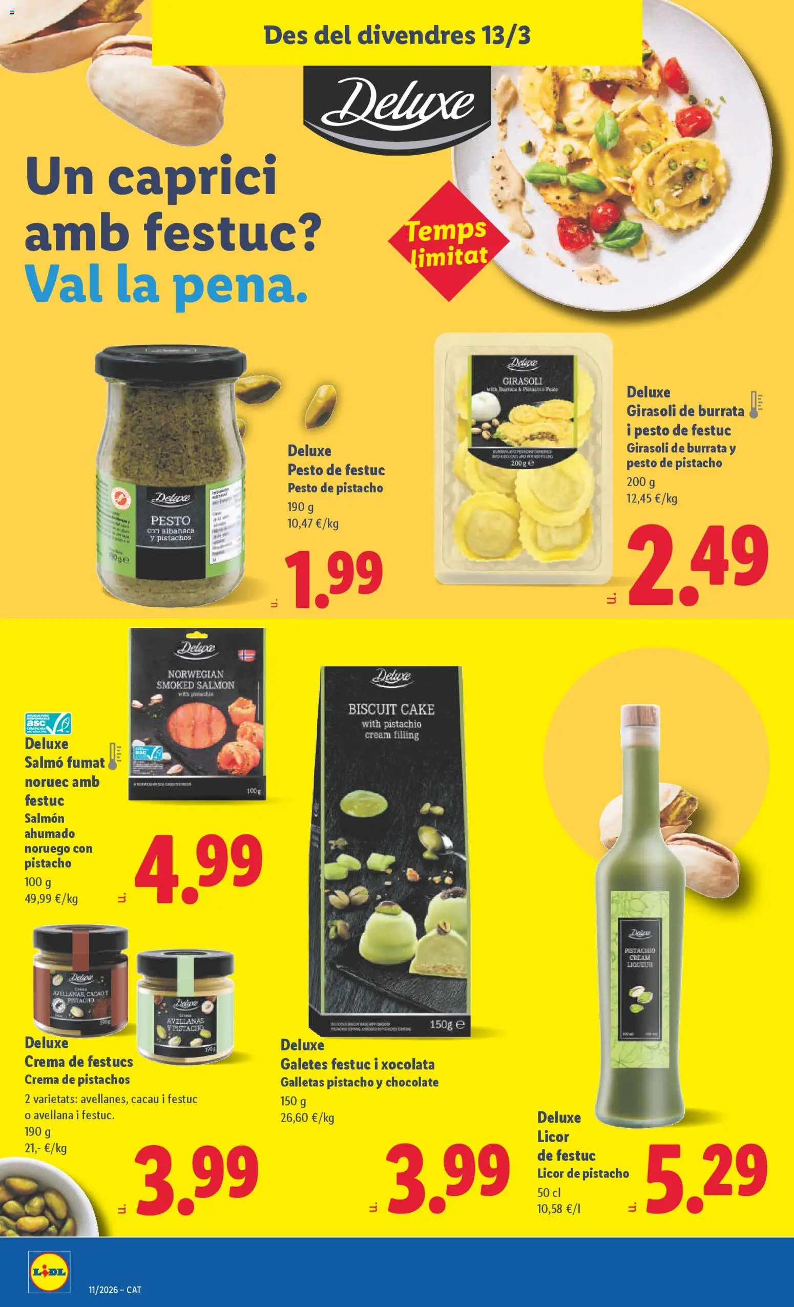 Lidl folleto │ válido desde el 09.03.2026 | Página: 40 | Productos: Licor, Chocolate, Crema, Galletas