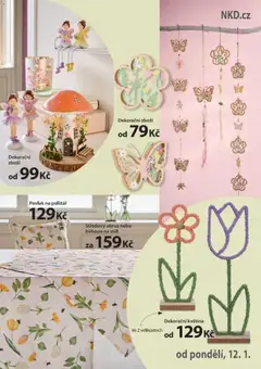 Náhled letáku NKD leták od 12.01.2026 | Strana: 3 | Produkty: Povlak na polštář, Polštář, Běhoun na stůl, Běhoun