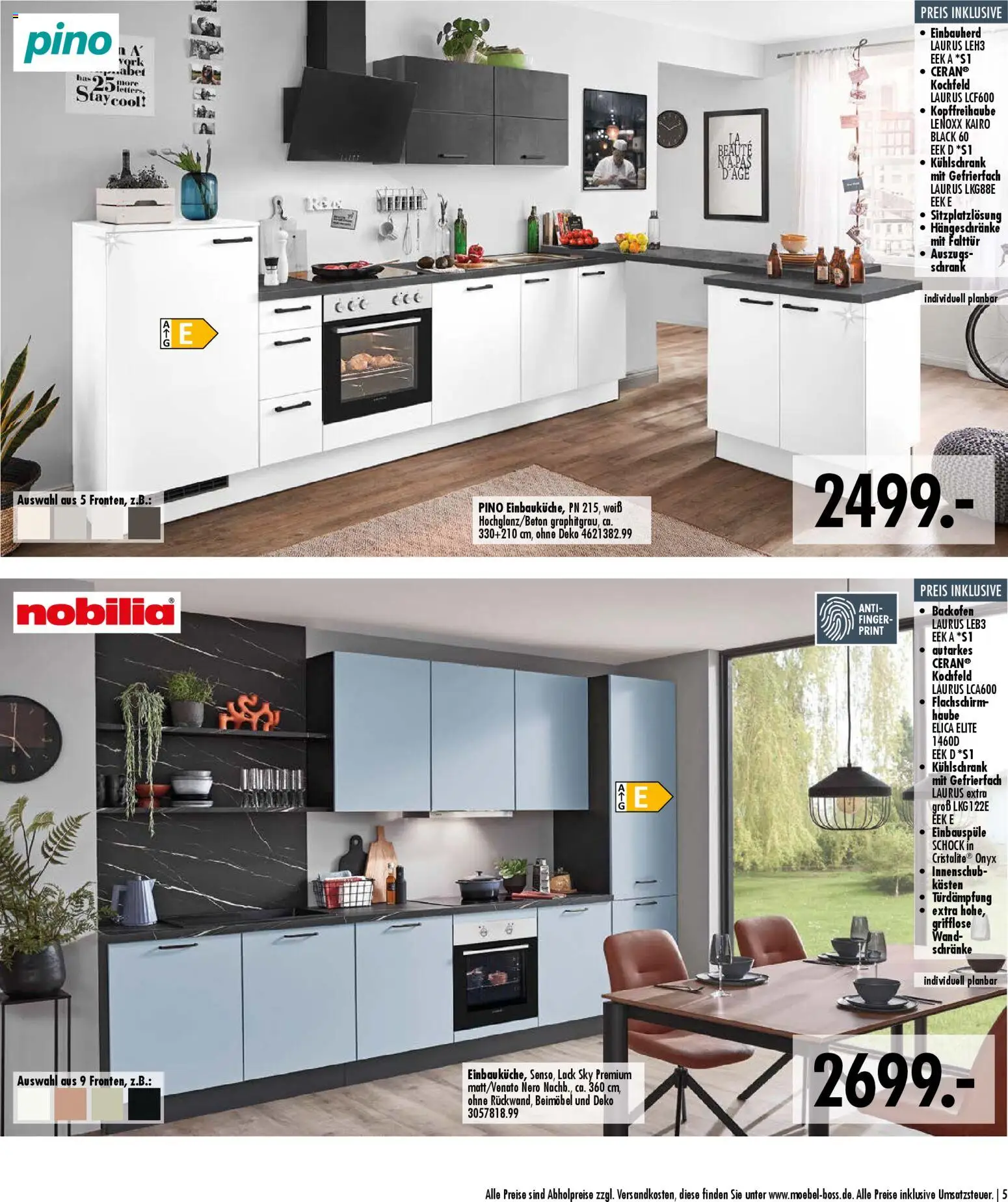 SB Möbel Boss Küchenkatalog 2026 – gültig ab 09.04.2026 | Seite: 5