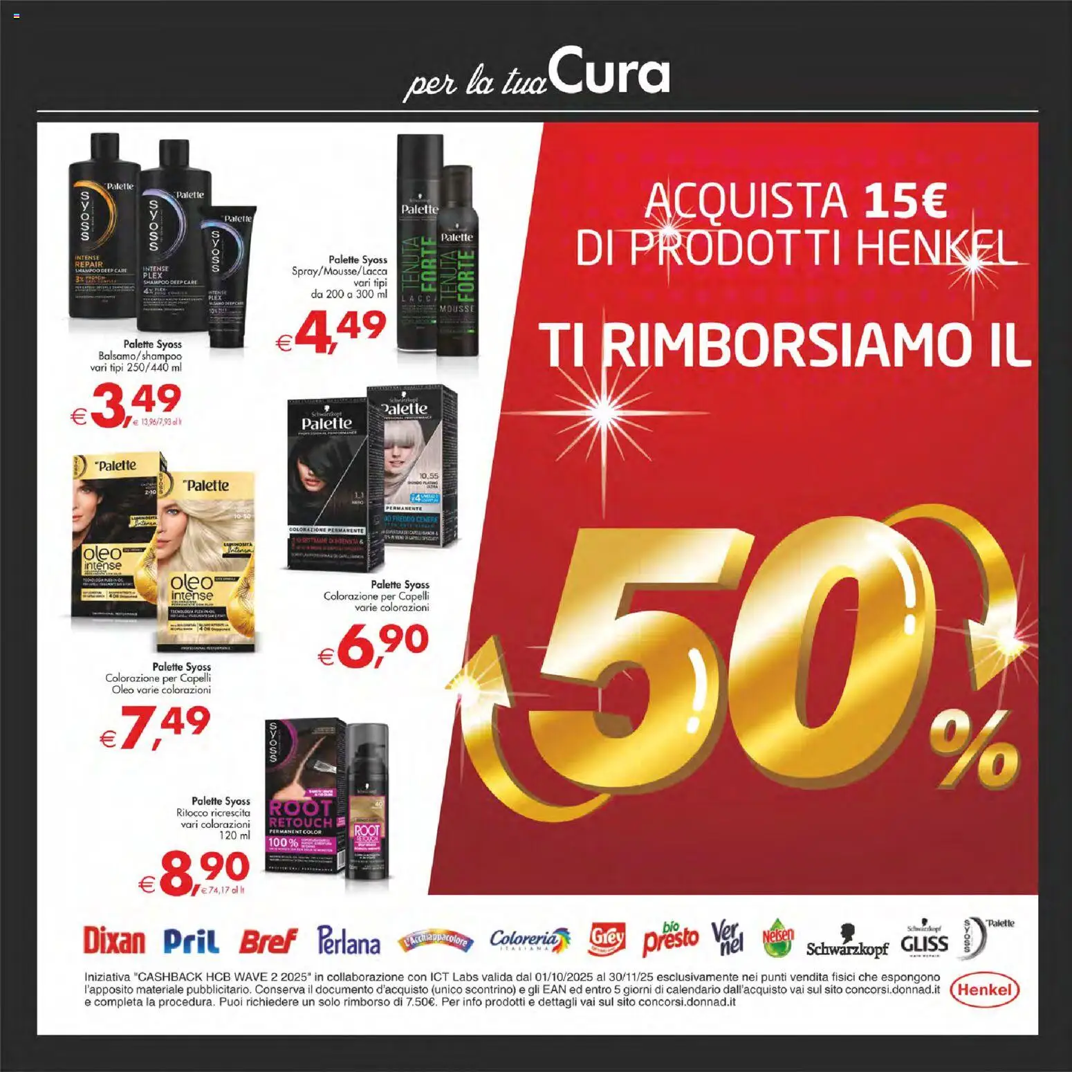 Volantino Decò del 14.11.2025 | Pagina: 33 | Prodotti: Shampoo