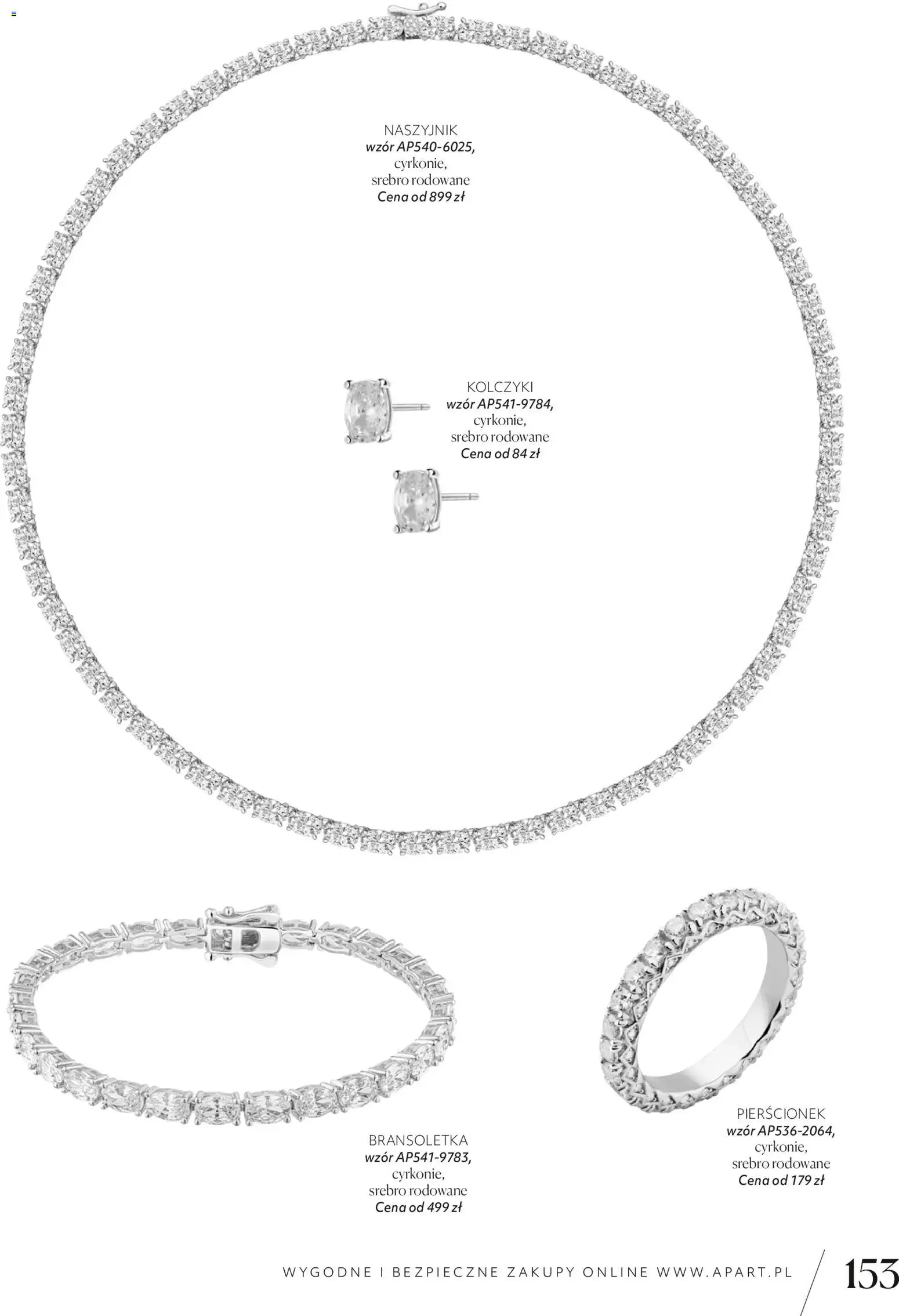 Apart promocje od 04.11.2025 | Strona: 155 | Produkty: Naszyjnik, Bransoletka, Pierścionek