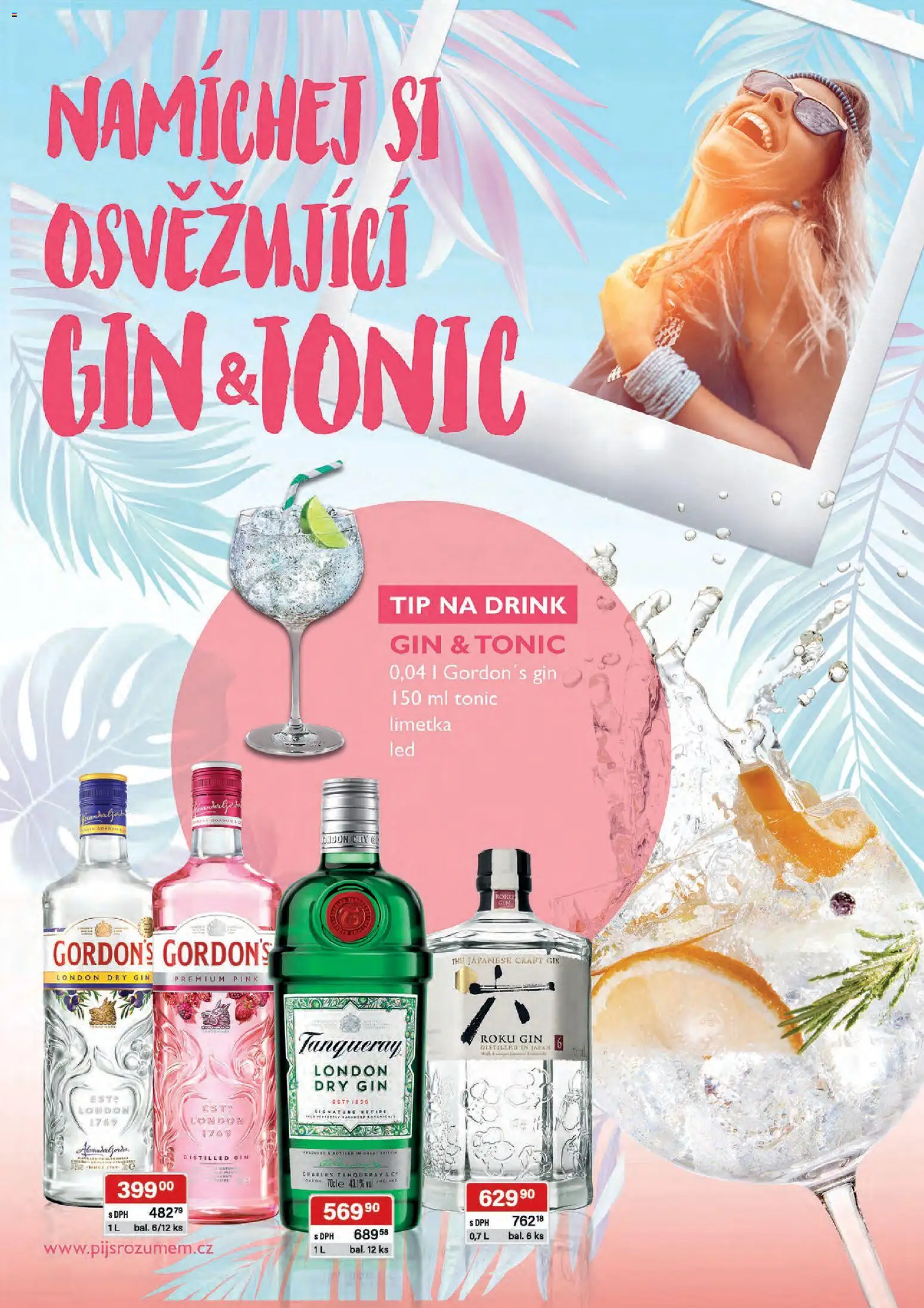 Astur & Qanto leták - Velkoobchod 05/2026 od 01.05.2026 | Strana: 19 | Produkty: Gin, Tonic, London dry gin, Dry gin