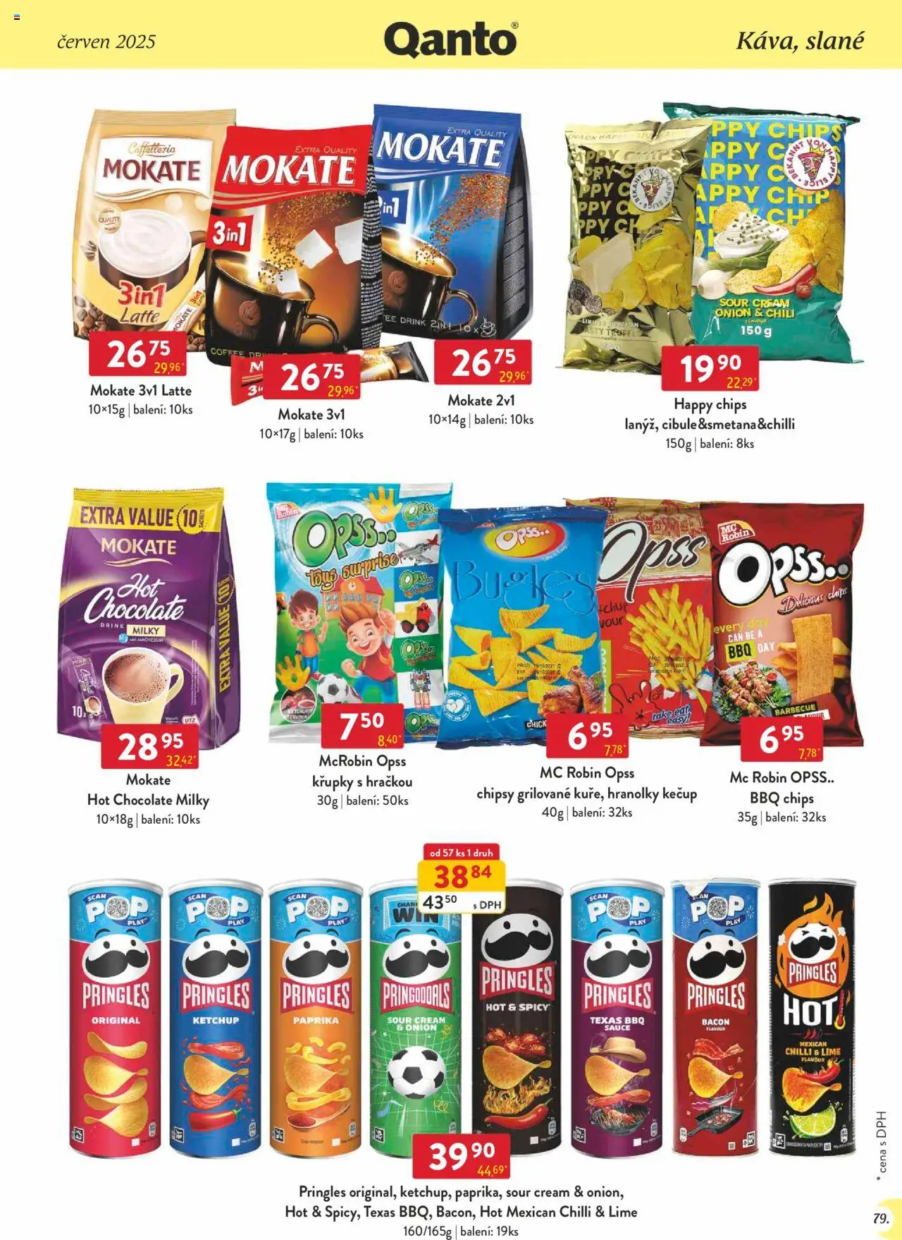 Astur & Qanto leták - Velkoobchod 06/2025 od 01.06.2025 | Strana: 79 | Produkty: Hranolky, Pringles, Chipsy, Křupky