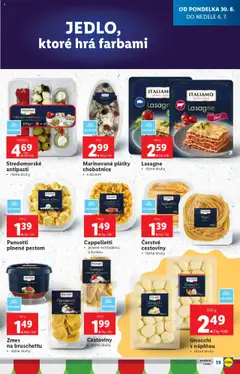 Lidl leták │ platný od 30.06.2025 | Strana: 21 | Produkty: Cestoviny, Mozzarella, Hra, Lasagne