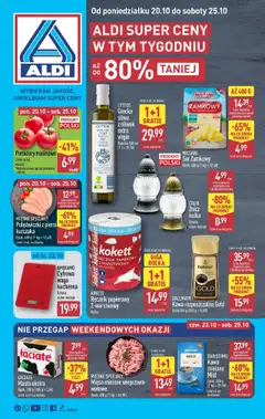 Pogląd oferty "Aldi Gazetka" - ważna od 20.10.2025