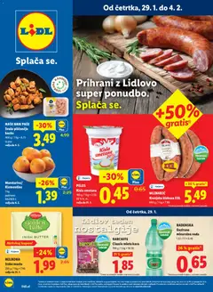 Lidl katalog akcije – veljaven od 29.01.2026