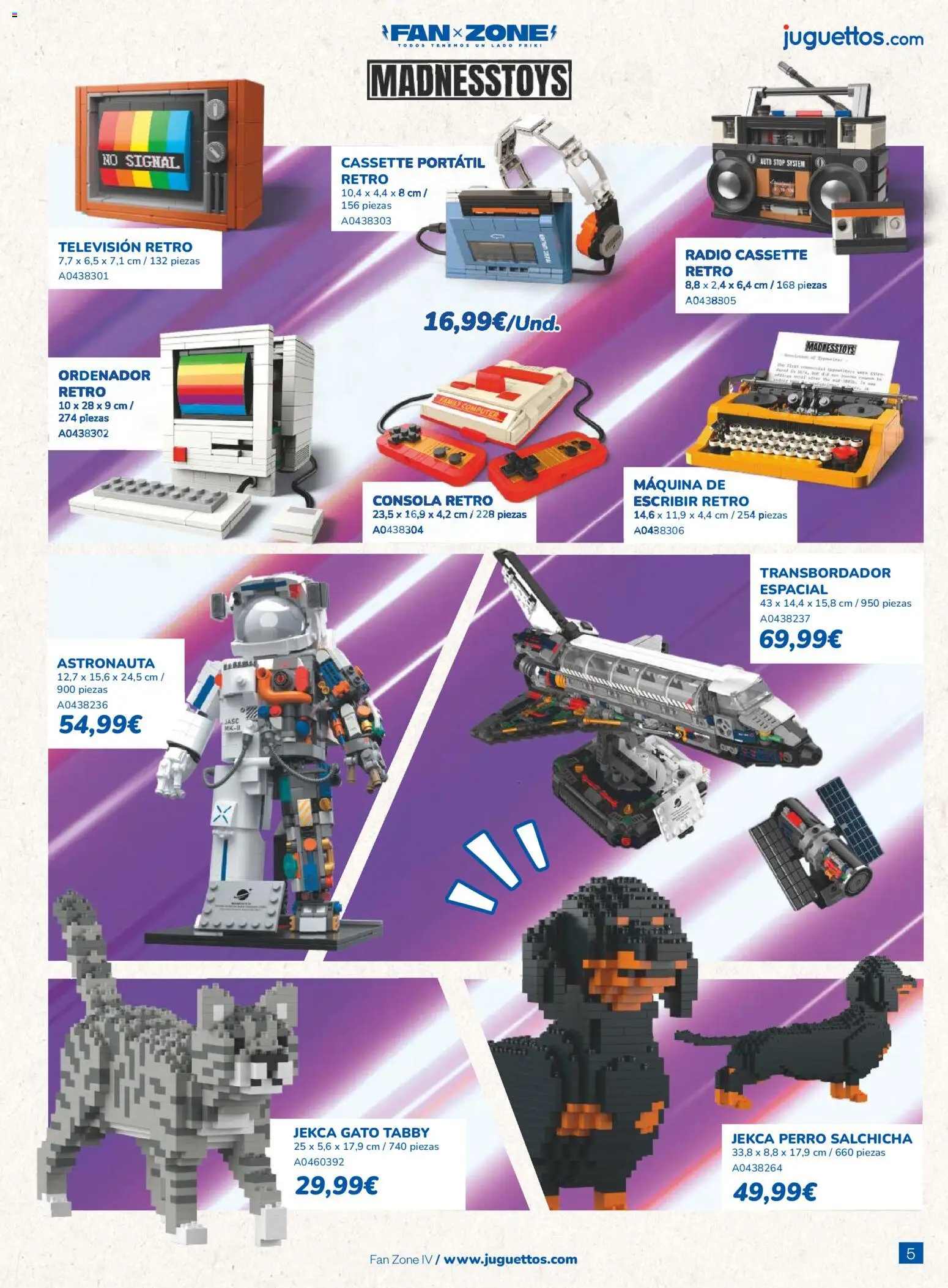 Juguettos catálogo │ válido desde el 06.10.2025 | Página: 5 | Productos: Consola, Ordenador, Televisión, Radio