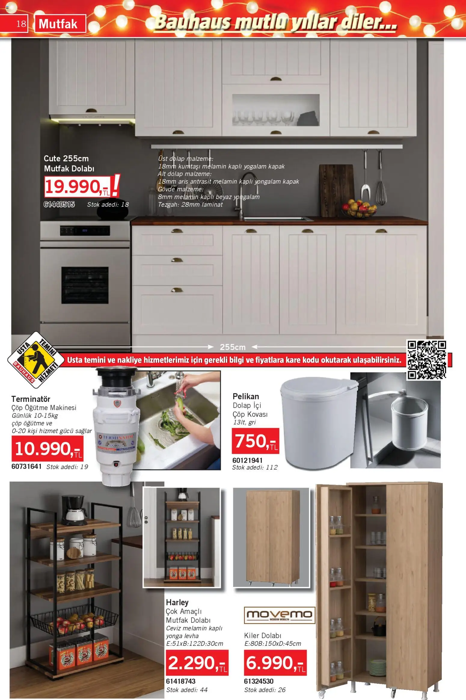 Bauhaus Katalog - 29.11.2025 tarihinden itibaren geçerlidir | Sayfa: 18