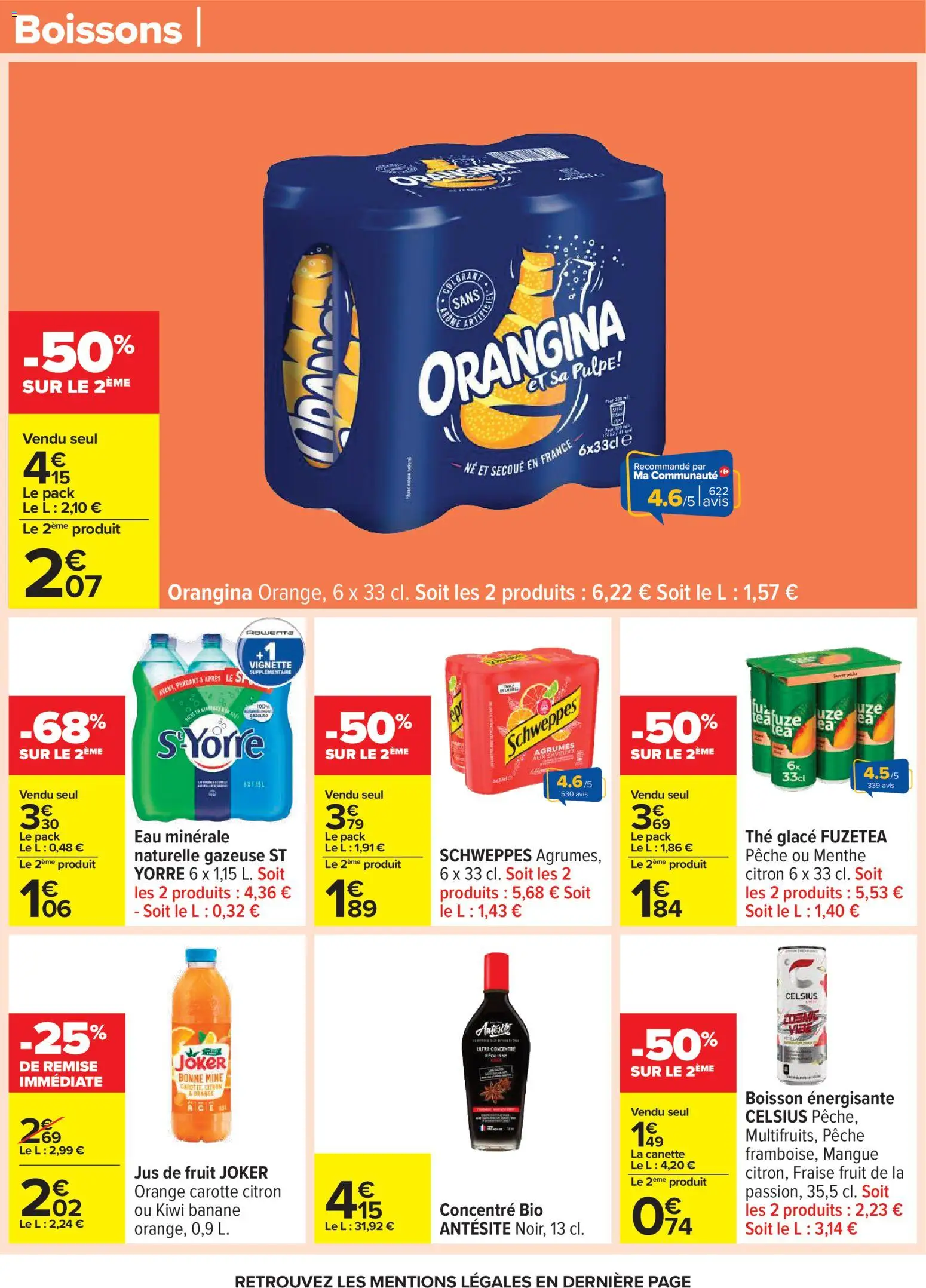 {H1} | Page: 60 | Produits: Fraise, Menthe, Pêche, Carotte