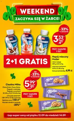 Pogląd oferty "Żabka Gazetka - Weekendowe promocje" - ważna od 12.09.2025