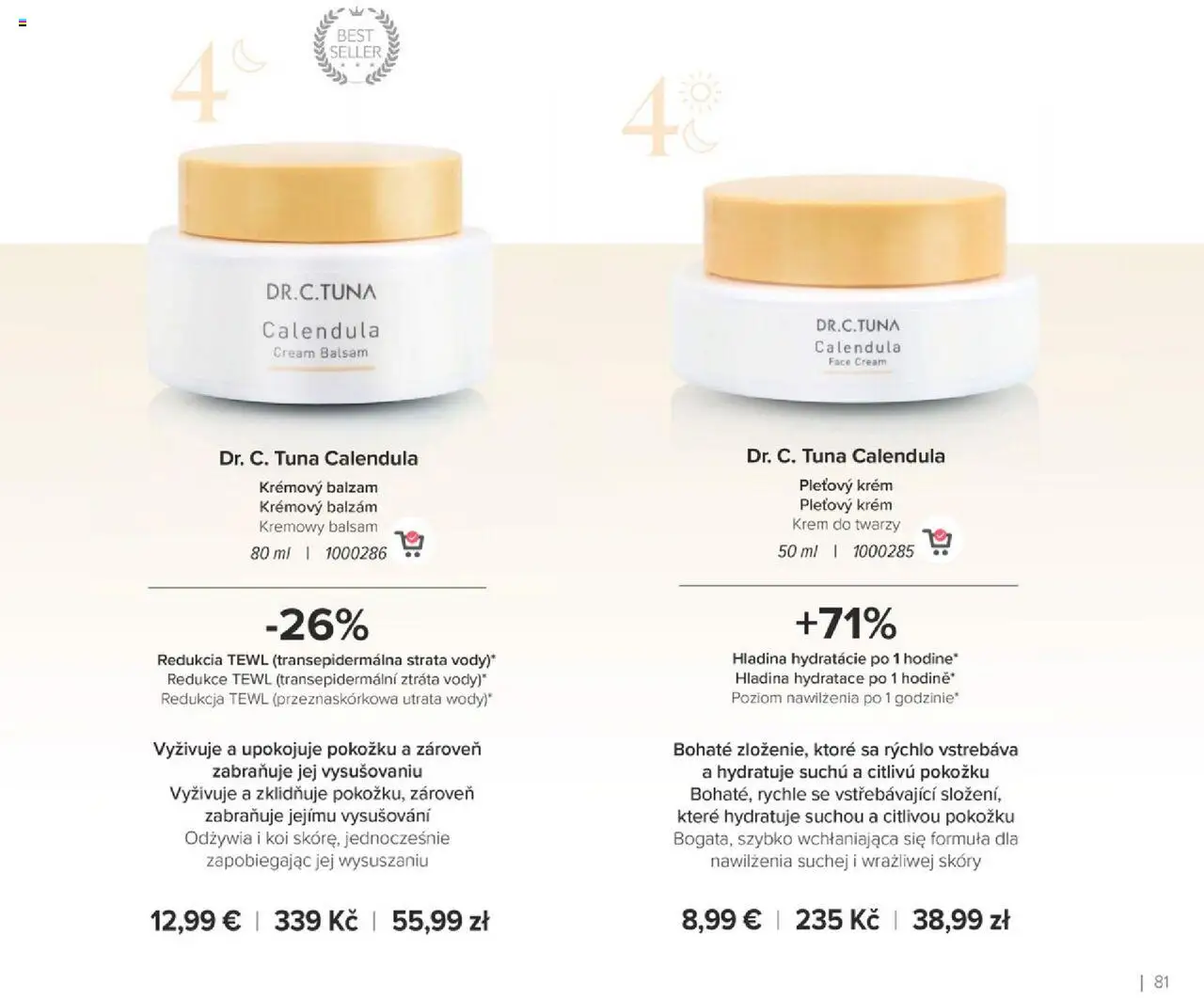 Nové Farmasi akcie – leták je platný od 24.09.2025 | Strana: 81 | Produkty: Krém