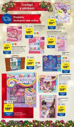 Náhled letáku Just My Style Make Up sada, obsahuje 5x oční stíny, 1 lak na nehty a 3 rtěnky od 27.10.2025 | Strana: 8