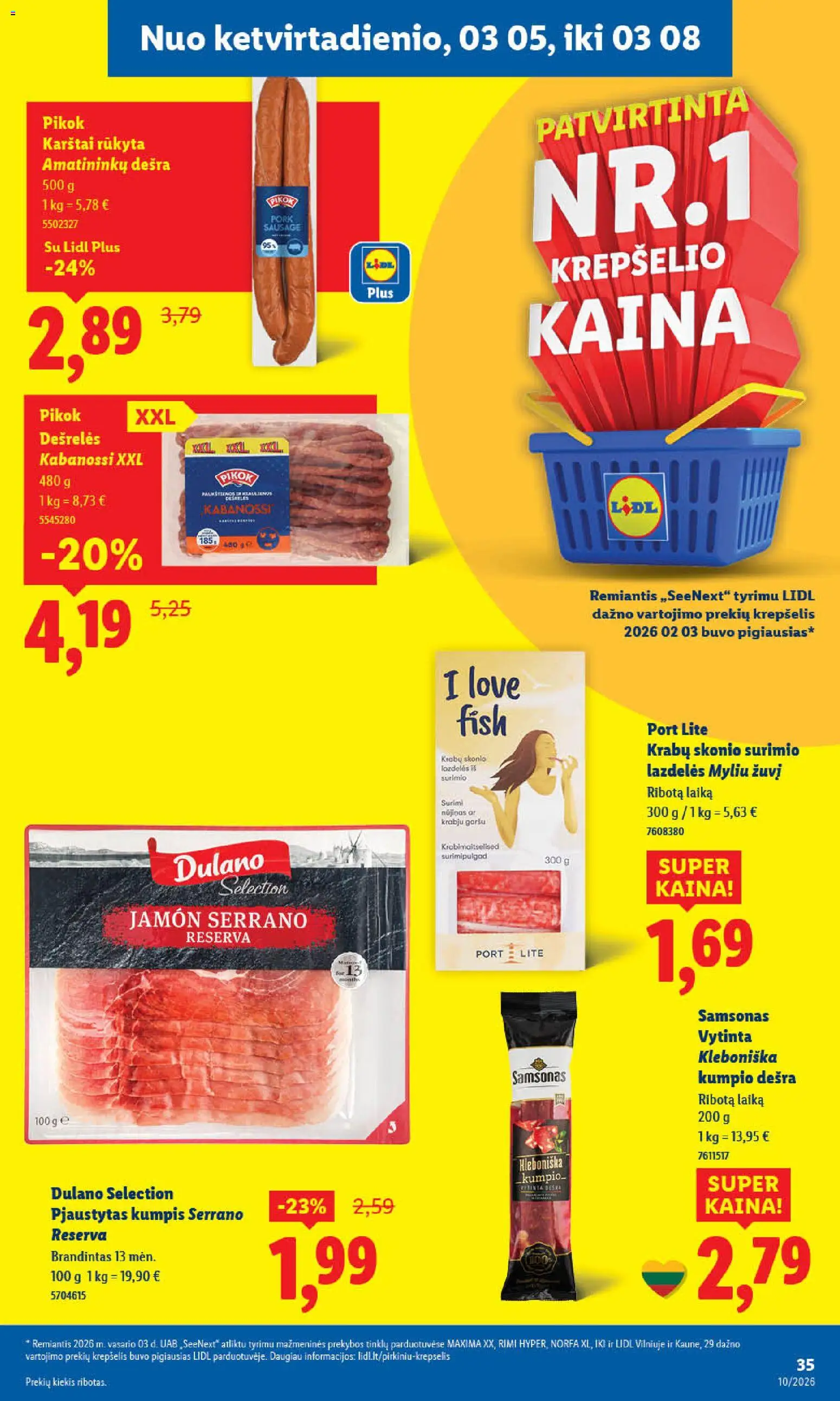 LIDL akcijos nuo 02.03.2026 | Puslapis: 43 | Prekių: Vynas, Saldainiai