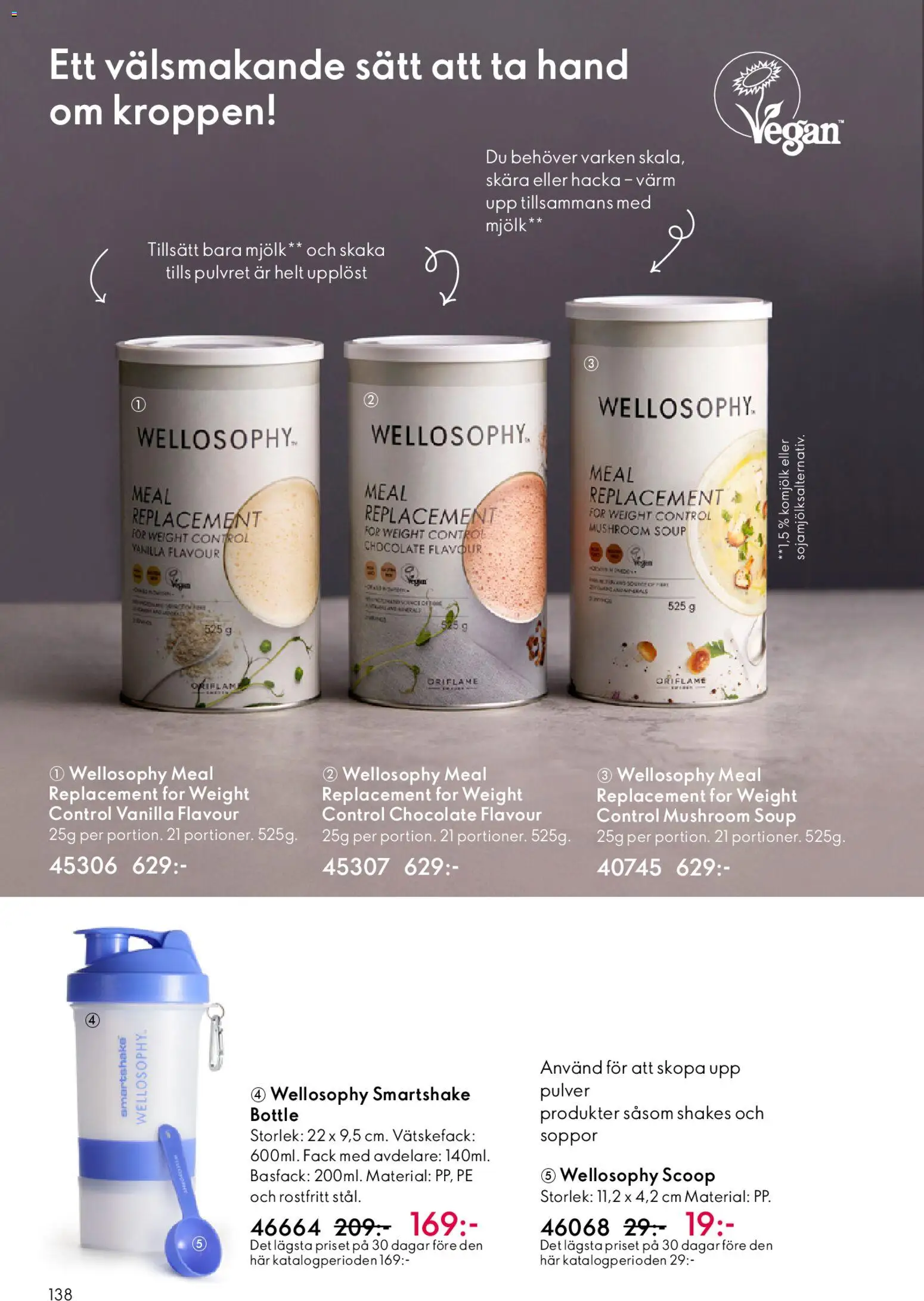 Oriflame reklamblad aktuell från 18.02.2026 | Sida: 138 | Produkter: Mjölk