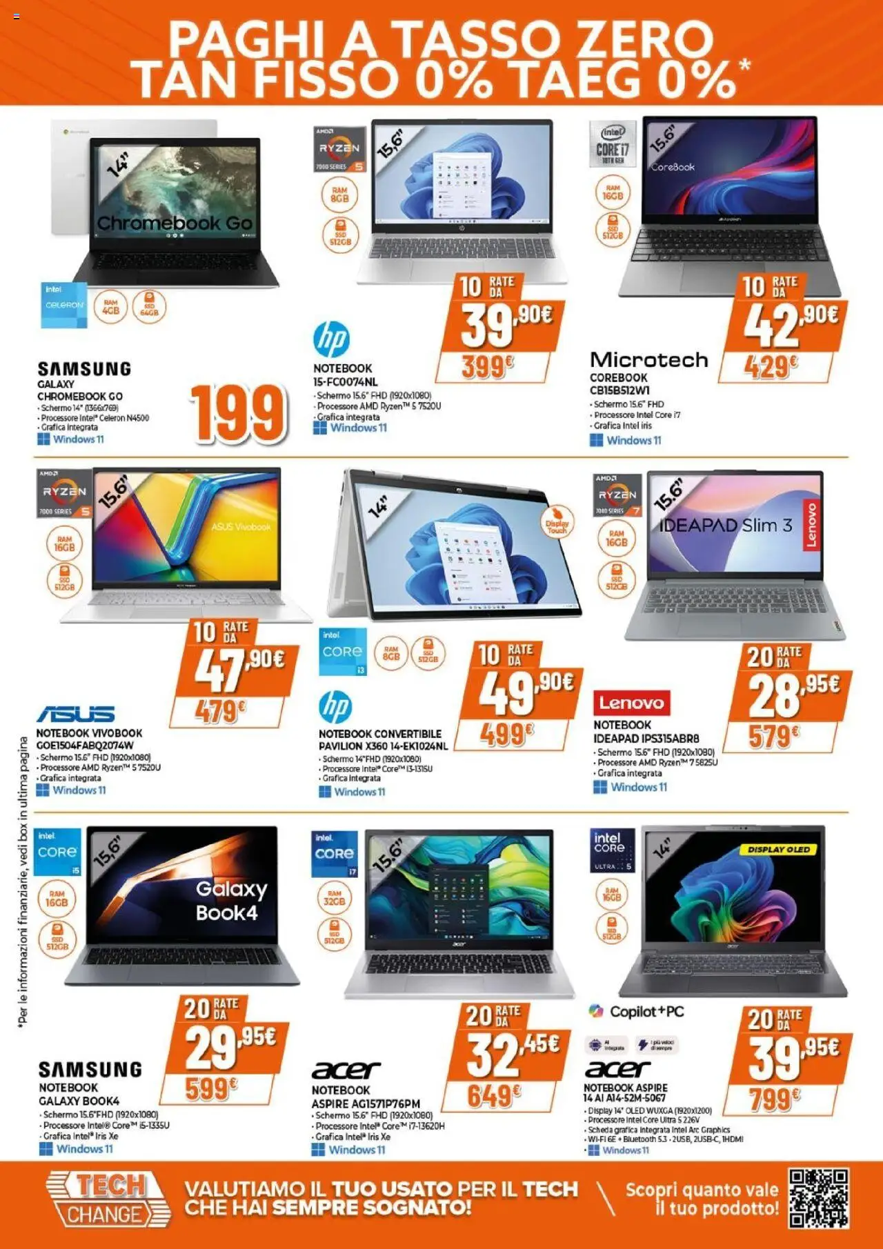 Volantino Expert del 25.09.2025 | Pagina: 7 | Prodotti: Schermo, Notebook, Samsung