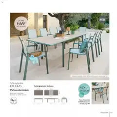 Maxi Bazar - Prévisualisation de Maxi Bazar Hespéride 2025 valide à partir de 05.02.2025 | Page: 101 | Produits: Plateau, Table extensible, Fauteuil, Table