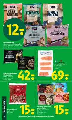 Hatting kanel snegle, Hyggelige kanel snegle med kanelremonce gyldig fra 16.10.2025 | Side: 16