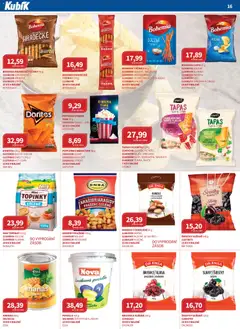 Náhled letáku Kubík leták - Velkoobchod 11/2025 od 01.11.2025 | Strana: 16 | Produkty: Šunka, Tyčinky, Petržel, Brusnice