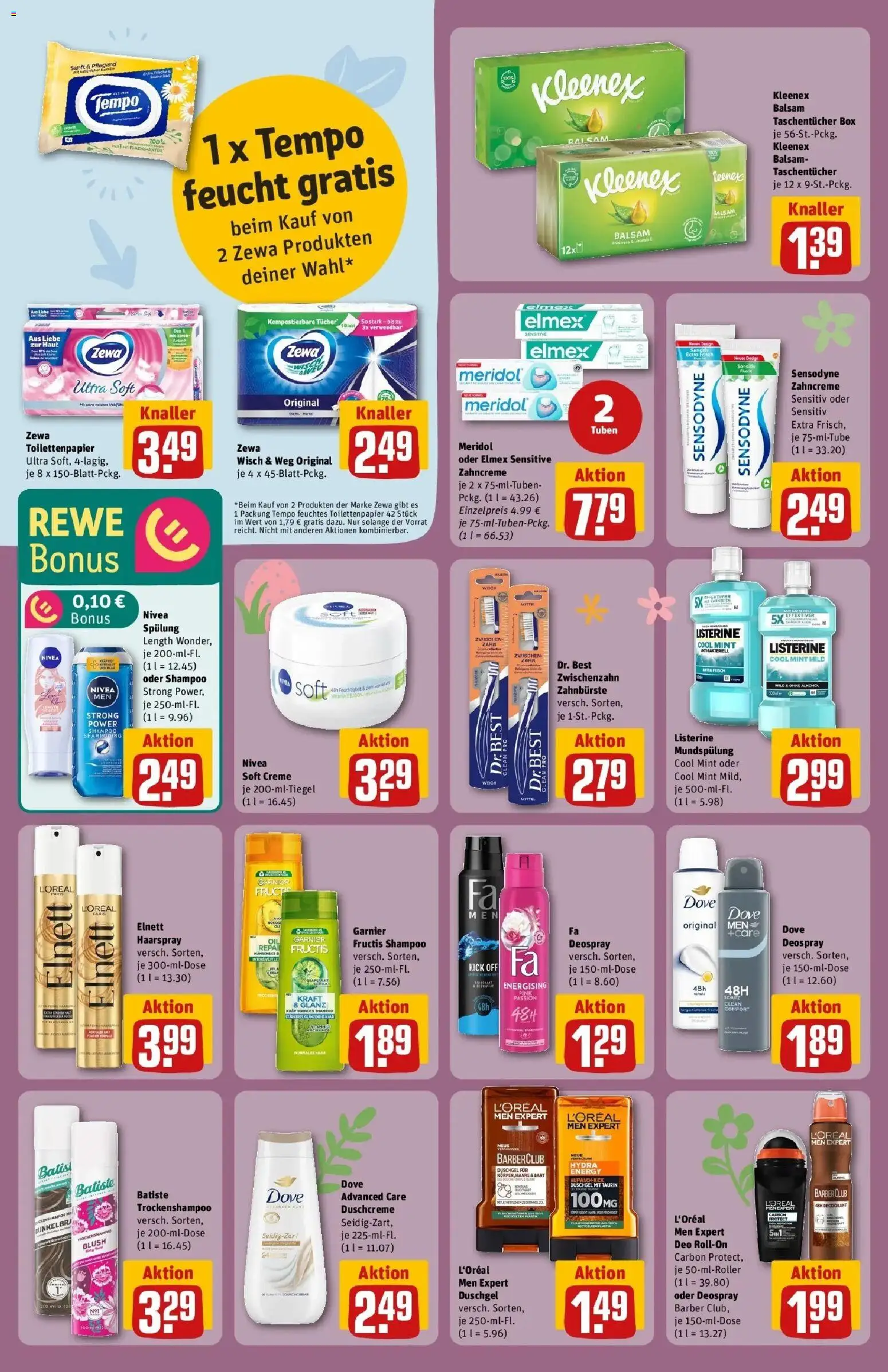 Rewe Prospekt Bischoffen / Niederweidbach	 – gültig ab 30.03.2026 | Seite: 28 | Produkte: Box, Creme, Shower Gel, Toilettenpapier