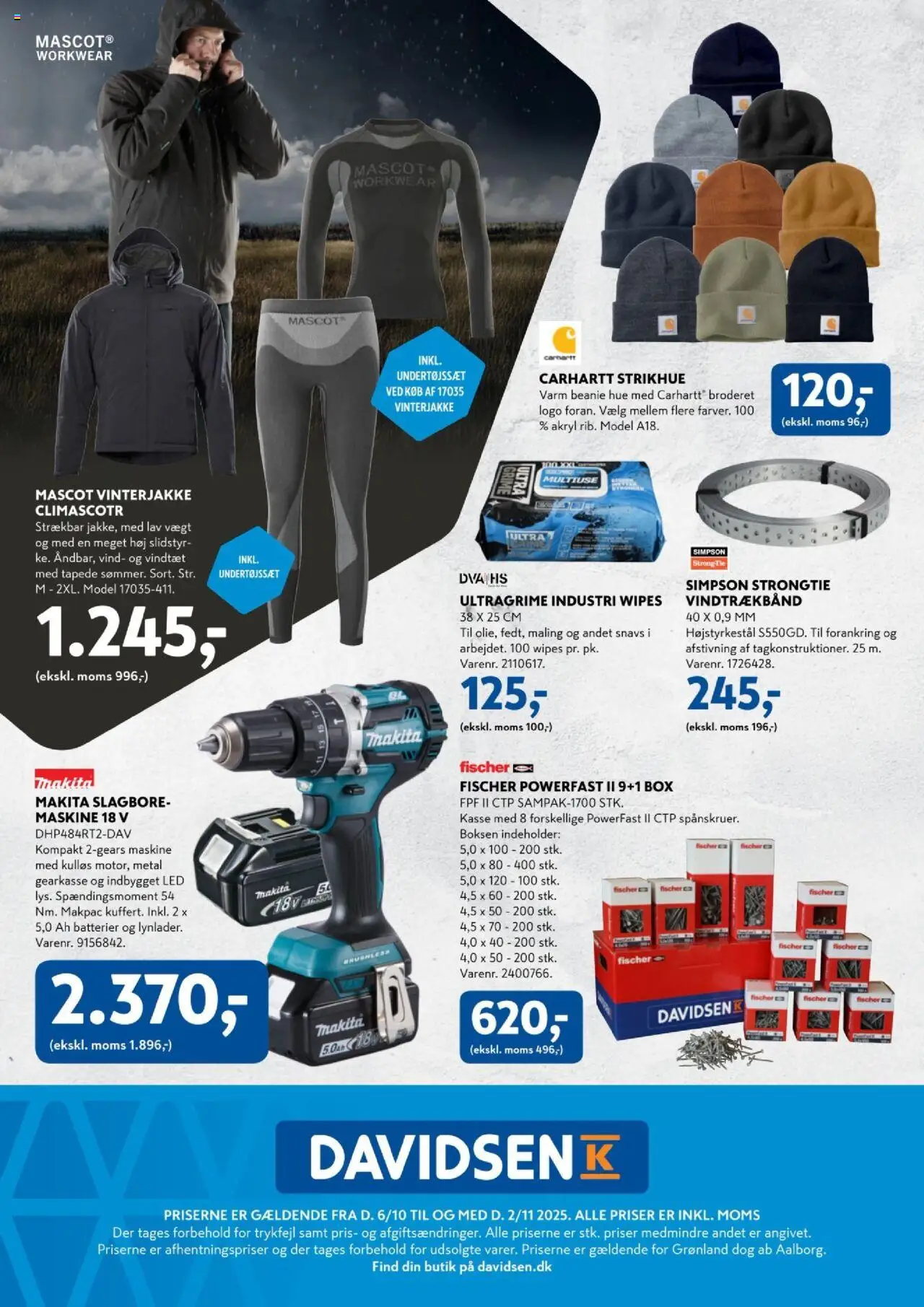 Davidsen tilbudsavis – gyldig fra 06.10.2025 | Side: 28 | Produkter: Batterier, Hue, Maling