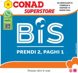 Anteprima del volantino Conad Superstore Lombardia catalogo valido a partire dal 25.02.2026
