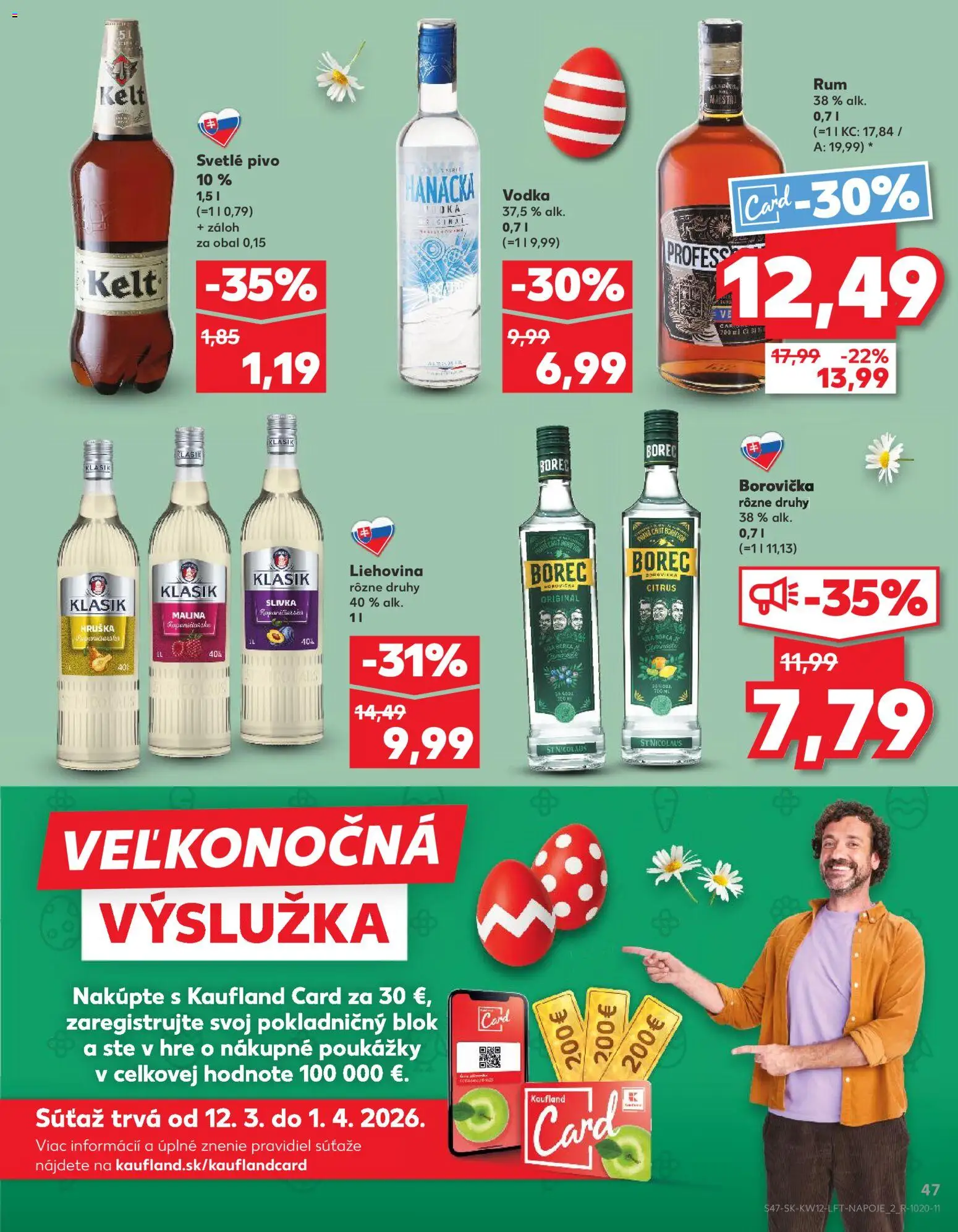Nové Kaufland akcie – leták je platný od 19.03.2026 | Strana: 47