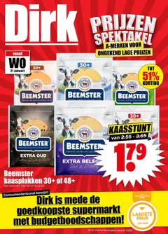 Dirk - Folder week 4 - Voorbeeld van een folder van Dirk, geldig van 21.01.2026
