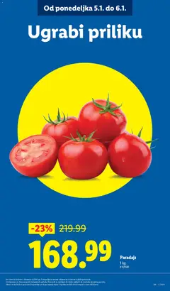 Paradajz, 1 kg - pregled Lidl kataloga - važi od 02.01.2026 | Strana: 11